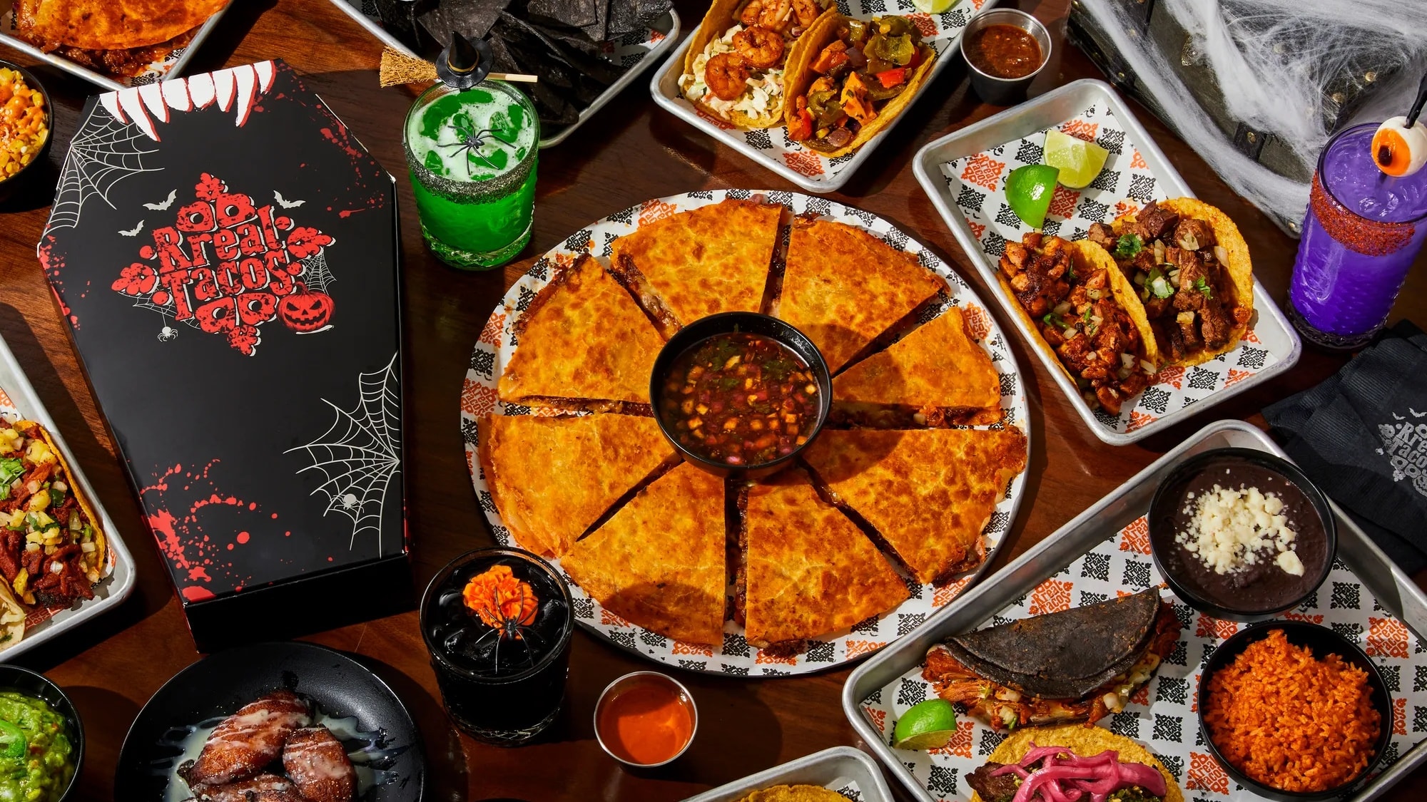 Rreal Tacos Halloween Pop-Up Bar