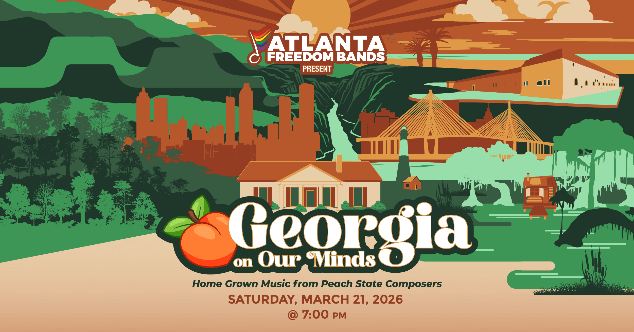Atlanta Freedom Bands Present Georgia on Our Minds