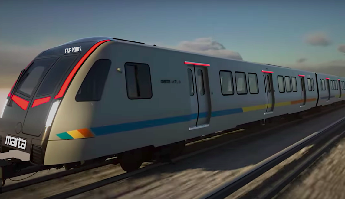 new MARTA rail cars 1